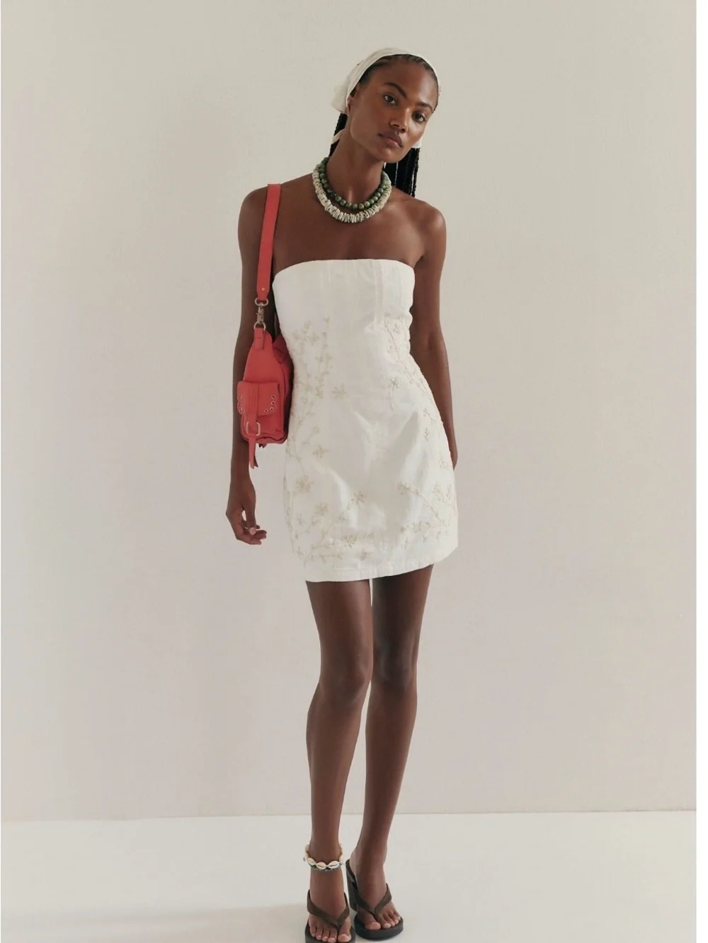 Free People Moon Flower Mini Dress 💯 Cotton NWT